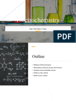 Electrochemistry