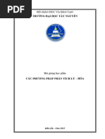 Ptt Các phương pháp phân tích công cụ trong hóa học hiện đại
