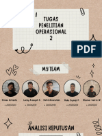 Kelompok 13 - Penelitian Operasional II