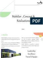 Concept, Mobilier & Realisations