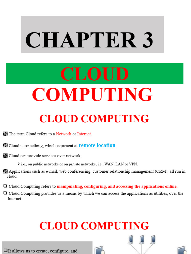 Chapter 4 | PDF | Software As A Service | Internet Of Things