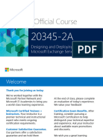 Microsoft Official Course: Designing and Deploying Microsoft Exchange Server 2016