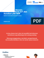 15 Pengenalan Macam-Macam Platform IoT Dan Koneksi LAN Wifi