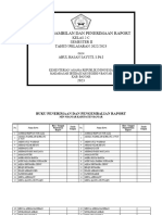 Format Contoh Buku Penerimaan Dan Pengembalian Raport