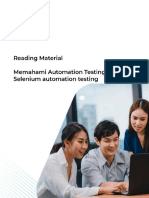 Memahami Automation Testing - Selenium Automation Testing