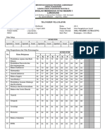 Format Transkrip Nilai