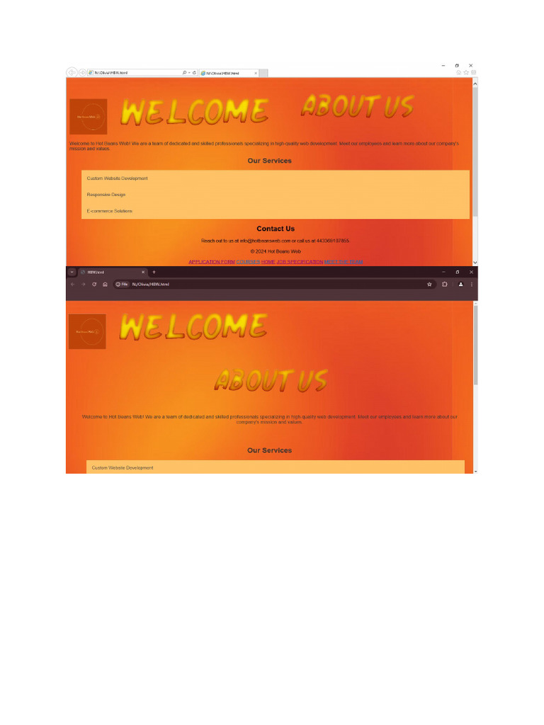 Browser test pdf