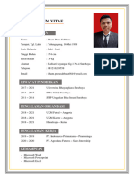 CV - Ilham Putra Sahbana