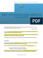 CT Key Counselling Skills Explained