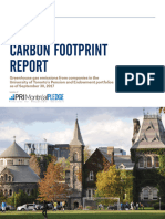 Carbon Footprint Report July 2018