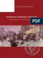 Warszawa Przedstyczniowa Przebudzenie Rewolucja Moralna