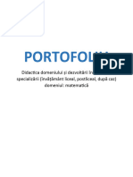 PORTOFOLIU