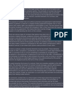 Contract Law Is A Vital Aspect of The Legal System That Governs The Formation and Enforcement of Agreements Between Parties