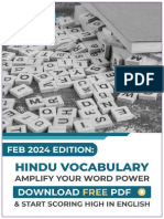 Hindu Editorial Vocab Feb 2024 PDF - Compressed