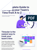 The Guide To Team Time Management Ebook Timeular