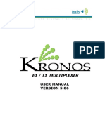 Prodys - KRONOS User Manual V506 EN