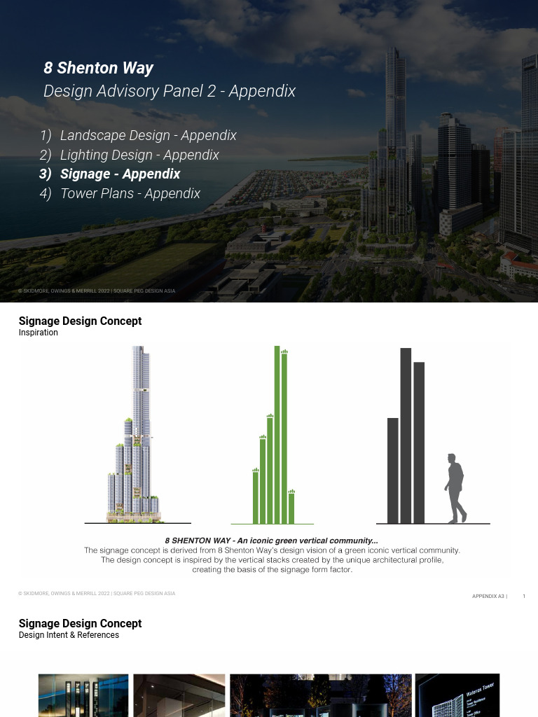 Signage Design Concepts Overview | PDF | Buildings And Structures