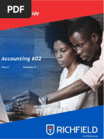 2023 STUDY GUIDE ACCOUNTING 602 General