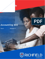 2023 STUDY GUIDE ACCOUNTING 602 General