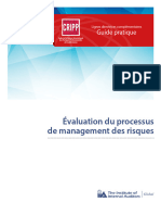 Evaluation Du Processus de Management Des Risques