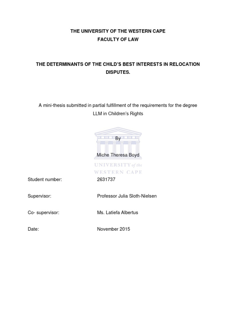 Determinants Of A Childs Best Interests Copy Pdf Best Interests