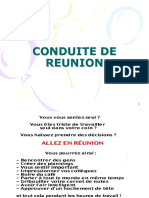 Conduite de Reunion