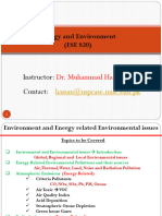 Introduction To Eng and Env Issues