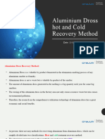 Aluminium Dross Hot and Cold Recovery Method