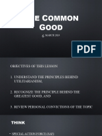 Ethics 6 The Common Good 3
