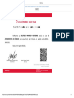 Certificado Atendimento Ao Publico