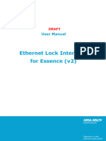 DRAFT - Jan 13 - Ethernet Lock Interface For Essence (v2)