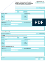 G0015b Taxpayer Registration Form Individual Supplementary Business Details v1