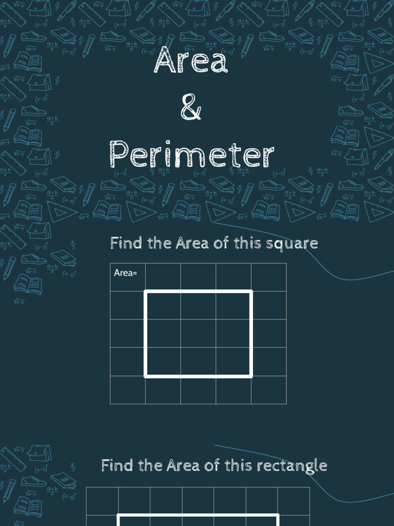 Area and Perimeter Practice Questions | PDF