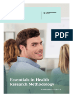 Flyer Essentials in Health Research Methodology