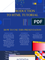 Geometric Abstract Introduction To HTML Tutorial