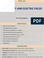 Electricity and Electric Fields