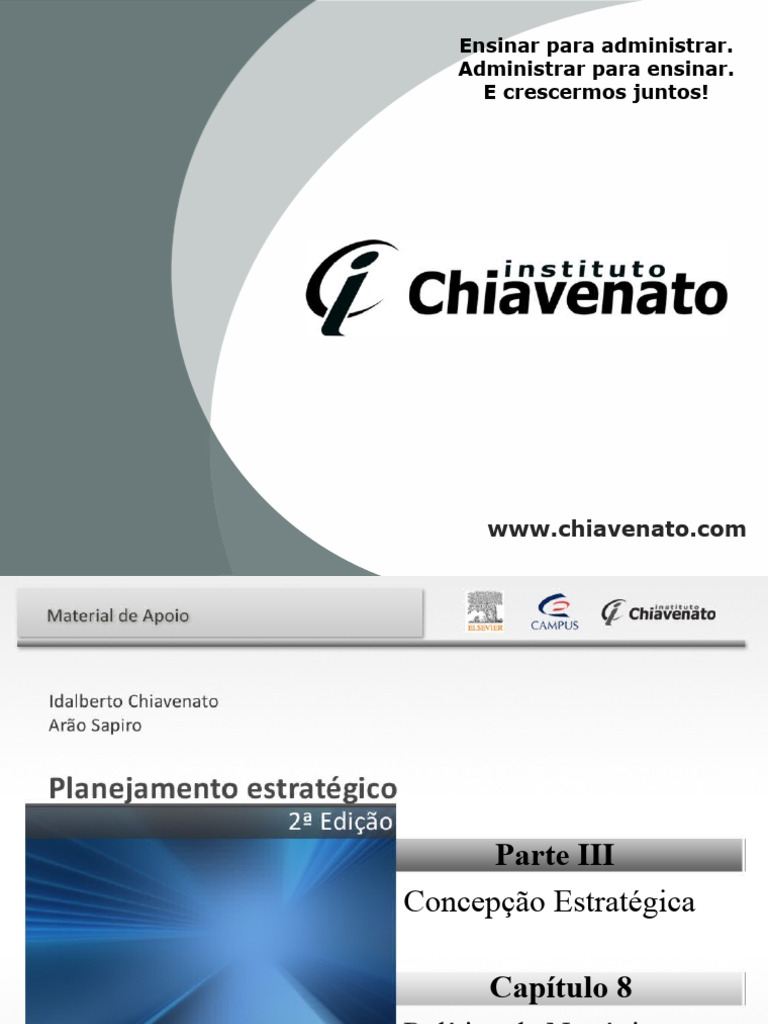 chiavenato-planejamento-estrategico-cap-pdf-an-lise-swot-tomada