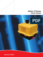 Documentatie Flowserve Norbro 3 3 Actionare Electrica Norbro Serie 75 Sialco Reprezentanta Flowserve Romania