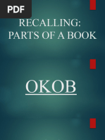 Parts of A Book | PDF | Books | Publishing