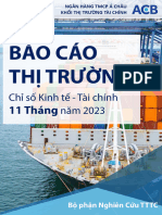 Dữ liệu kinh tế vĩ mô Việt Nam 11T-2023