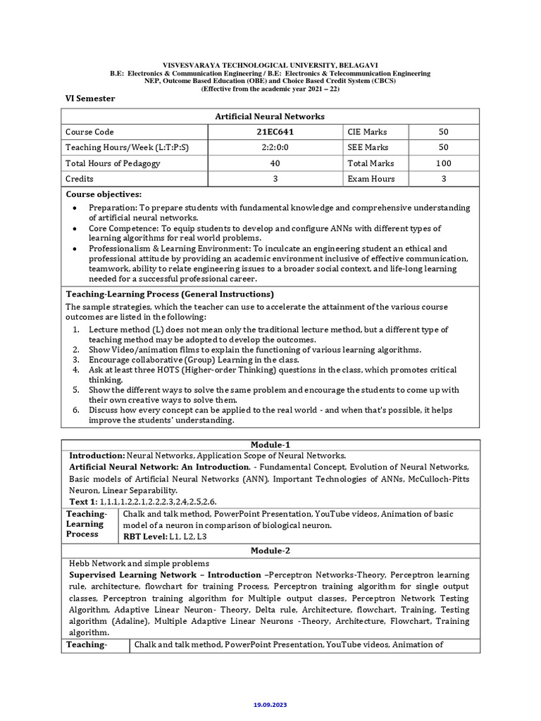 Artificial Neural Networks | PDF | Artificial Neural Network | Machine ...