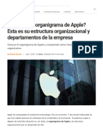 Organigrama de Apple - Conoce Su Estructura Organizativa