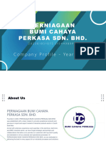 Company Profile - Perniagaan Bumi Cahaya Perkasa SDN BHD (2024)