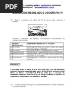 Exercicios Resolvidos Geografia VI