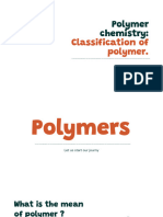 Classification of Polymers