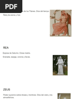 Dioses y diosas de la mitología griega | PDF | Deidades | Mitología griega
