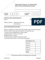 SPC Practical Arts Paper 2 2018