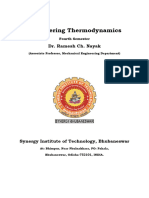 Fourth Sem. Mech Engg. Engg. Thermodynamics. Dr. Ramesh Ch. Nayak