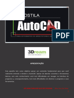 APOSTILA Curso de AutoCAD 3dream Arquitetura