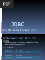 Java Database - Connectivity